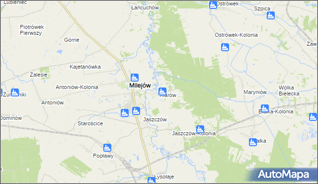 mapa Klarów, Klarów na mapie Targeo