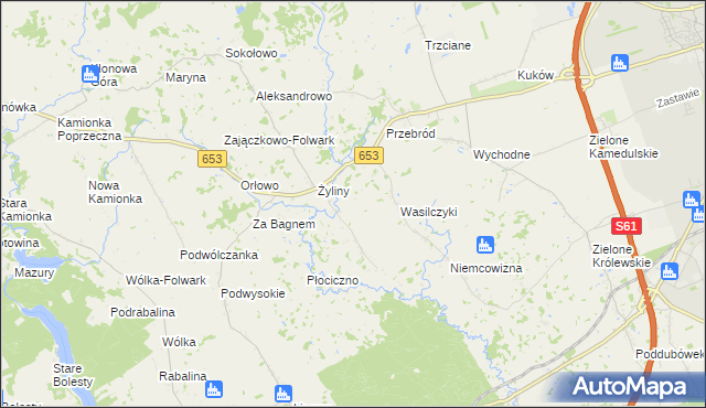 mapa Kropiwne Nowe, Kropiwne Nowe na mapie Targeo