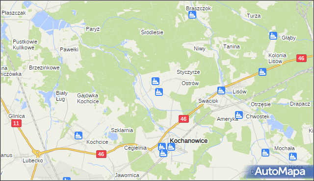 mapa Lubockie, Lubockie na mapie Targeo