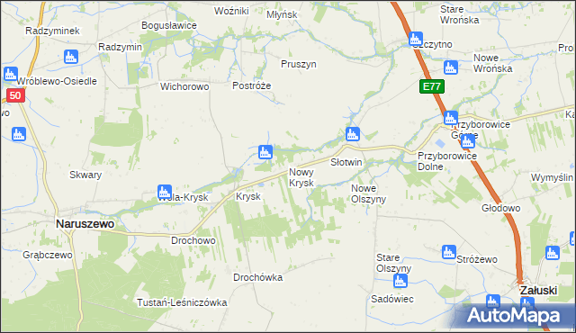 mapa Nowy Krysk, Nowy Krysk na mapie Targeo