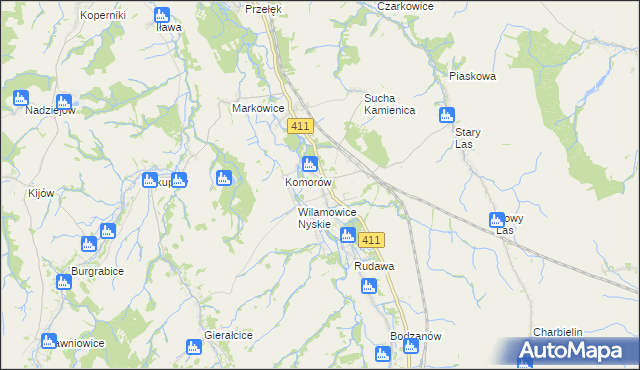 mapa Nowy Świętów, Nowy Świętów na mapie Targeo