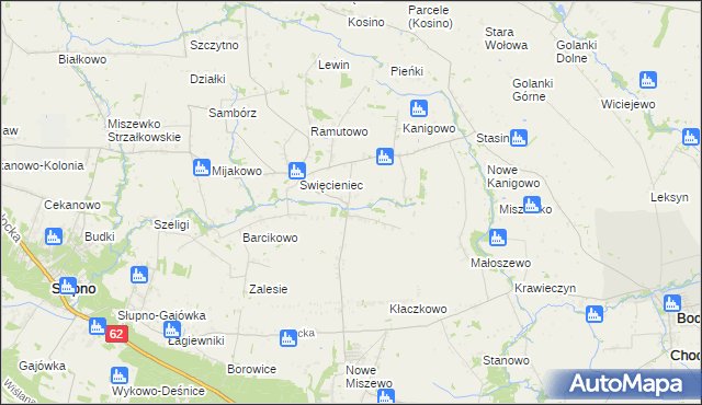 mapa Pepłowo gmina Bodzanów, Pepłowo gmina Bodzanów na mapie Targeo