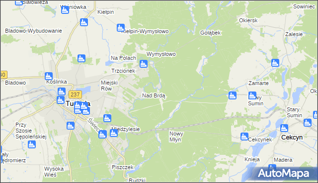 mapa Plaskosz, Plaskosz na mapie Targeo