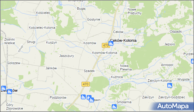 mapa Plewnia, Plewnia na mapie Targeo