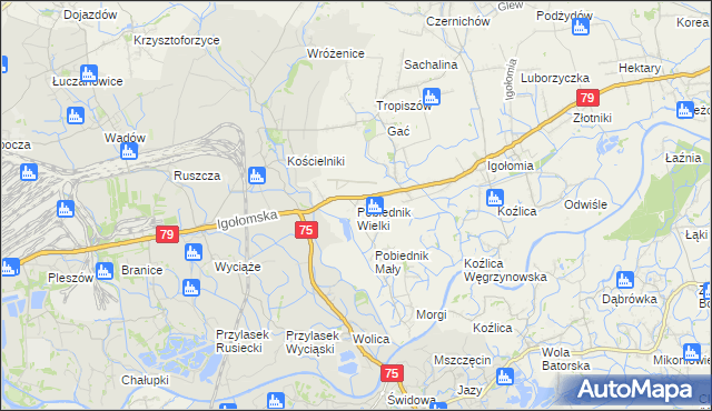 mapa Pobiednik Wielki, Pobiednik Wielki na mapie Targeo