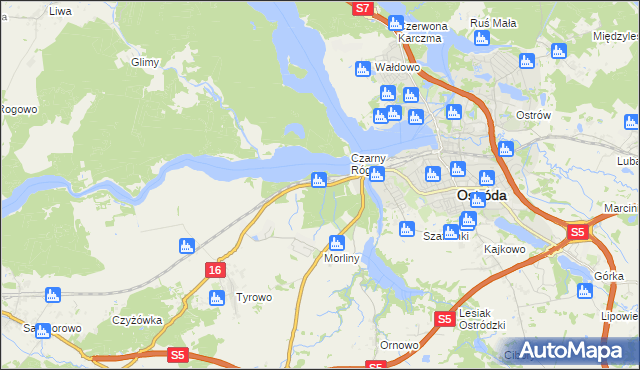 mapa Przylądek, Przylądek na mapie Targeo