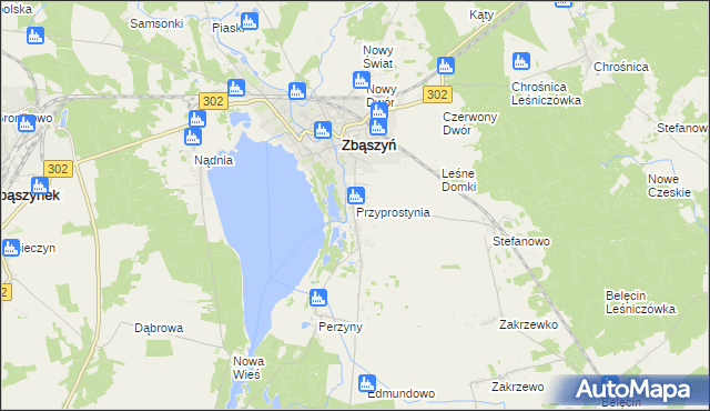 mapa Przyprostynia, Przyprostynia na mapie Targeo