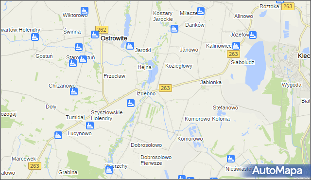 mapa Przytuki, Przytuki na mapie Targeo