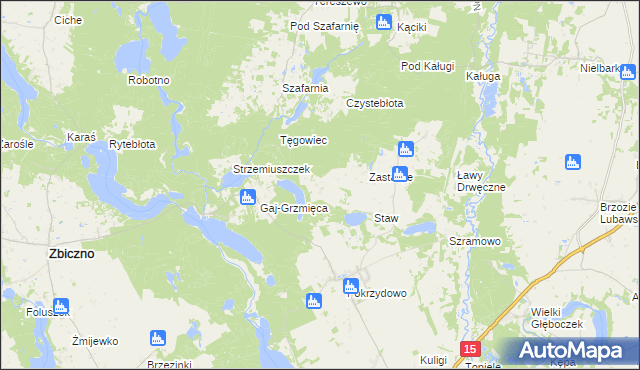 mapa Równica, Równica na mapie Targeo