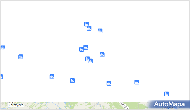 mapa Ruda Łańcucka, Ruda Łańcucka na mapie Targeo