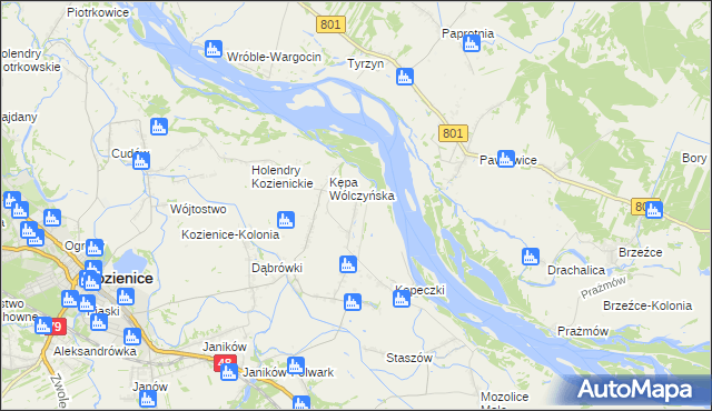 mapa Samwodzie, Samwodzie na mapie Targeo