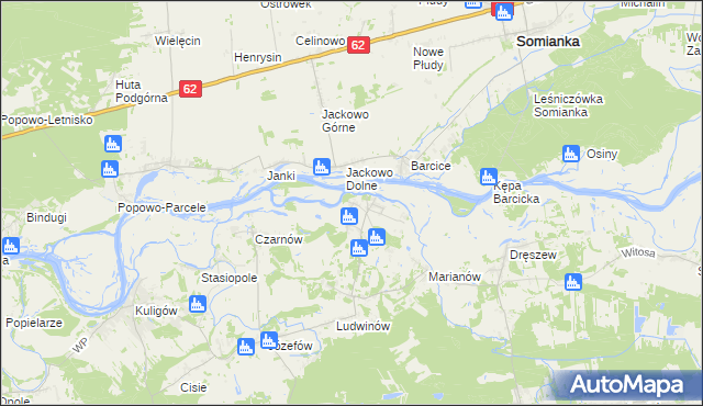mapa Ślężany, Ślężany na mapie Targeo