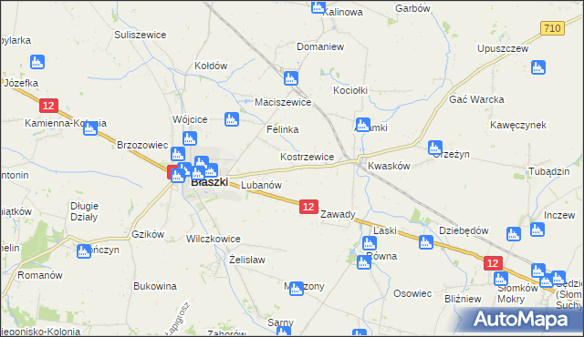 mapa Smaszków, Smaszków na mapie Targeo