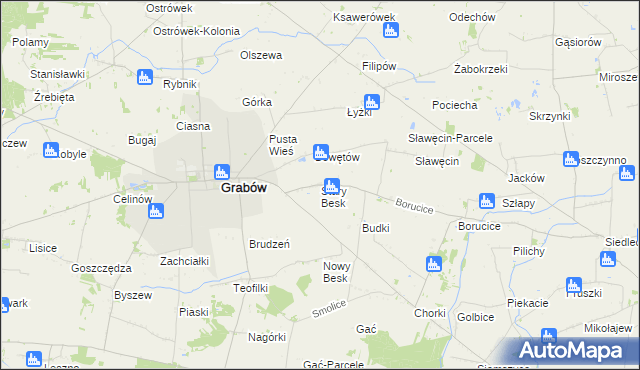 mapa Stary Besk, Stary Besk na mapie Targeo