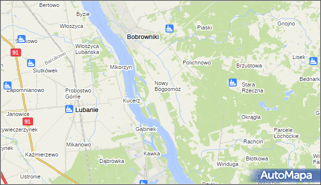mapa Stary Bógpomóż, Stary Bógpomóż na mapie Targeo