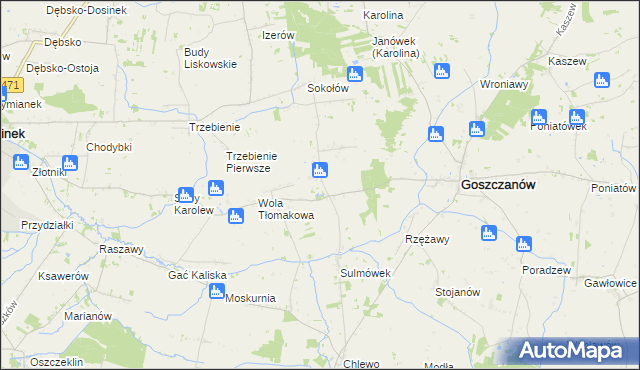 mapa Sulmów, Sulmów na mapie Targeo