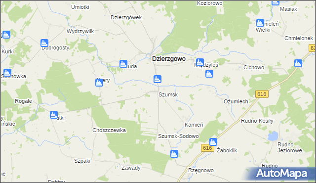 mapa Szumsk, Szumsk na mapie Targeo