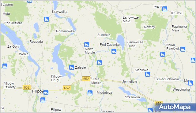 mapa Tabałówka, Tabałówka na mapie Targeo