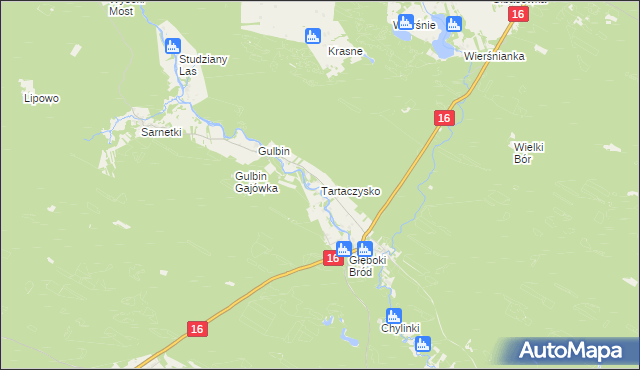 mapa Tartaczysko, Tartaczysko na mapie Targeo