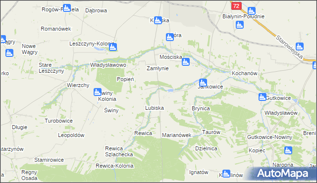 mapa Wola Łokotowa, Wola Łokotowa na mapie Targeo