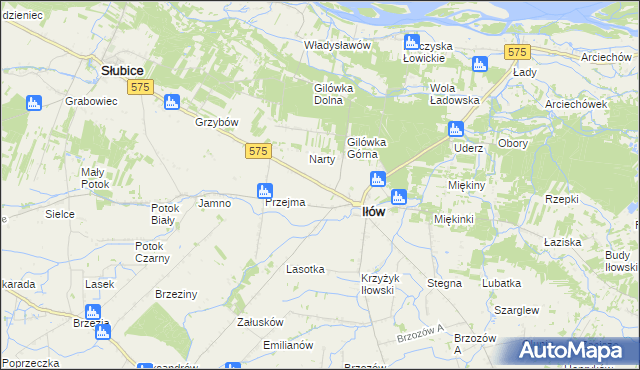 mapa Wołyńskie, Wołyńskie na mapie Targeo