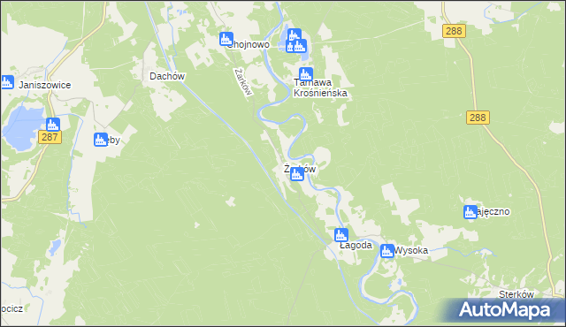 mapa Żarków, Żarków na mapie Targeo