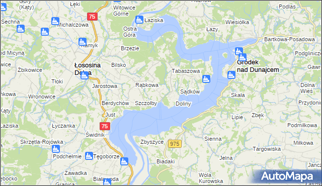 mapa Znamirowice, Znamirowice na mapie Targeo