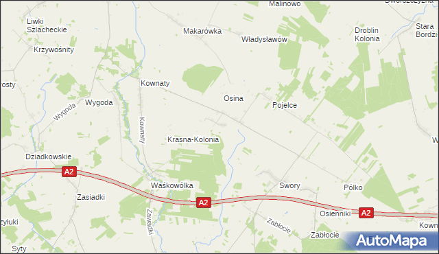 mapa Cełujki, Cełujki na mapie Targeo