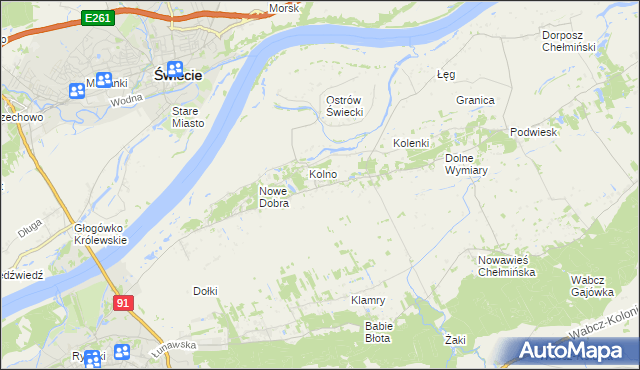 mapa Górne Wymiary, Górne Wymiary na mapie Targeo