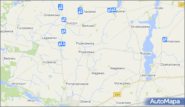 mapa Latalice, Latalice na mapie Targeo