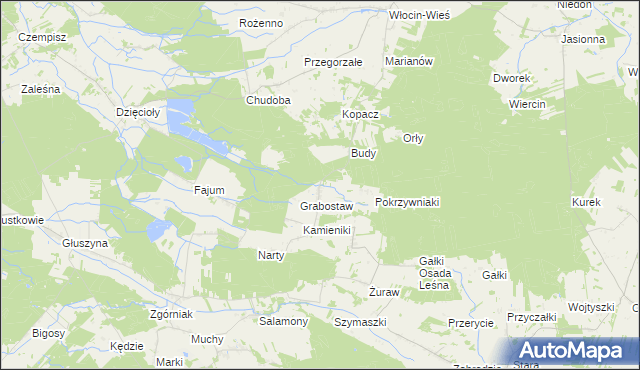 mapa Pipie, Pipie na mapie Targeo