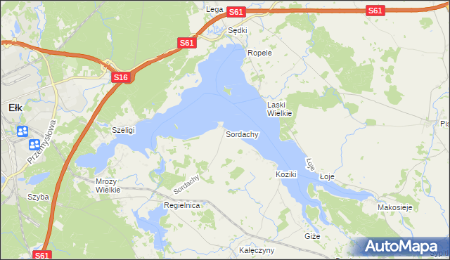 mapa Sordachy, Sordachy na mapie Targeo