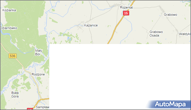 mapa Byszwałd, Byszwałd na mapie Targeo