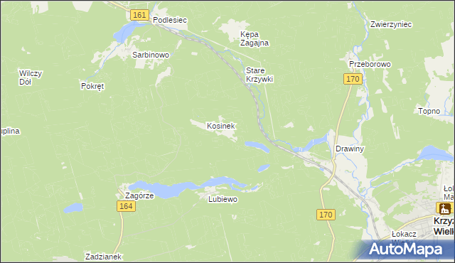 mapa Zdzieborze, Zdzieborze na mapie Targeo