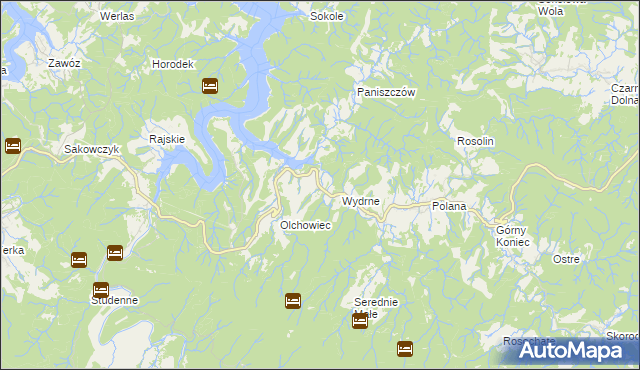 mapa Chrewt, Chrewt na mapie Targeo