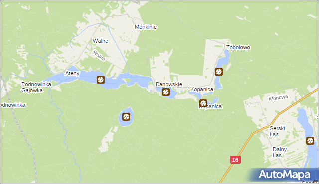 mapa Busznica, Busznica na mapie Targeo