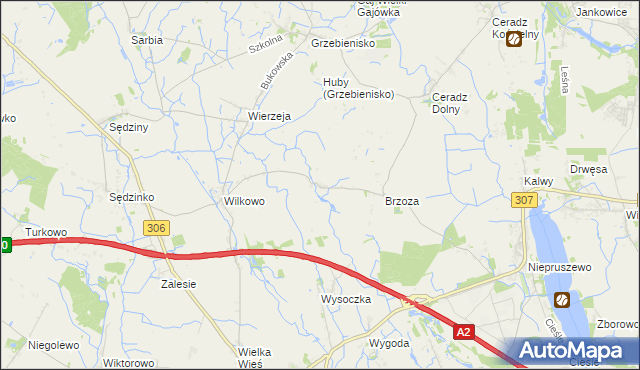 mapa Grodziszczko, Grodziszczko na mapie Targeo