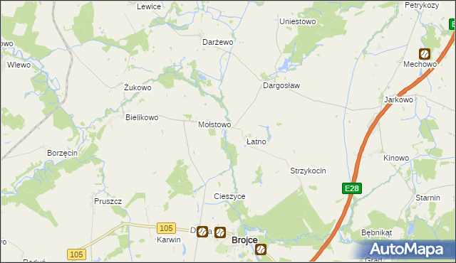 mapa Mołstówko, Mołstówko na mapie Targeo