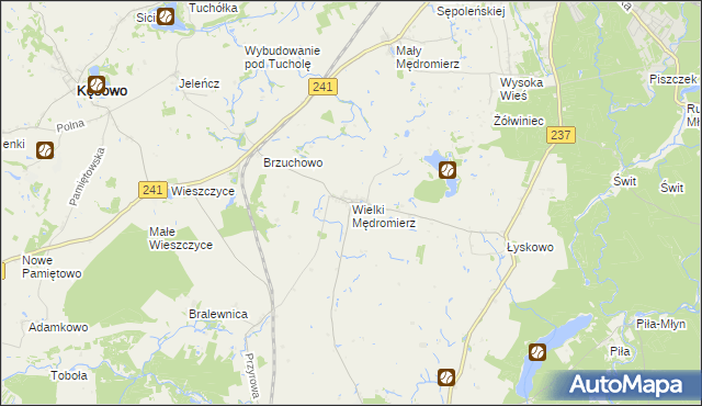 mapa Wielki Mędromierz, Wielki Mędromierz na mapie Targeo