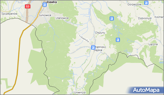 mapa Błażejów, Błażejów na mapie Targeo