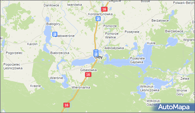 mapa Dziemianówka, Dziemianówka na mapie Targeo