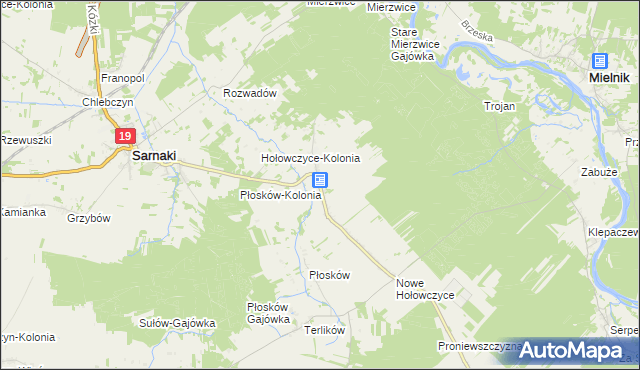 mapa Stare Hołowczyce, Stare Hołowczyce na mapie Targeo