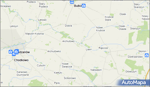 mapa Gromice, Gromice na mapie Targeo