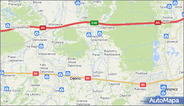 mapa Perła, Perła na mapie Targeo