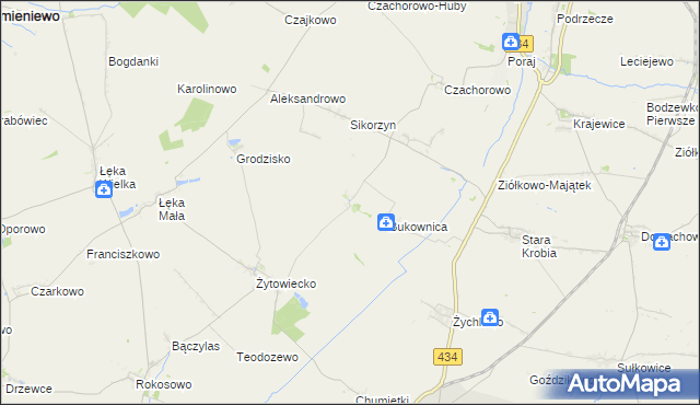mapa Pijanowice, Pijanowice na mapie Targeo