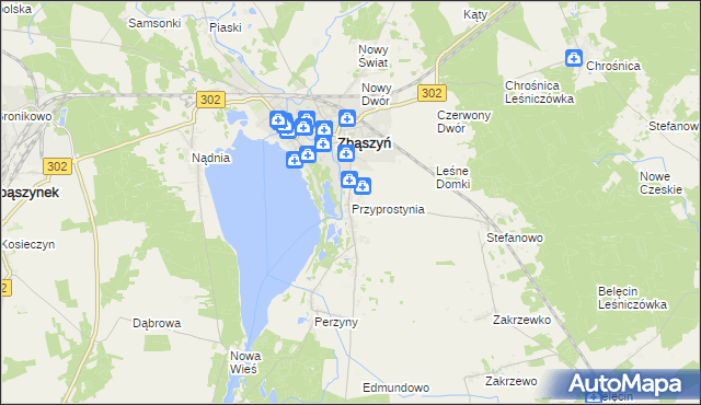 mapa Przyprostynia, Przyprostynia na mapie Targeo