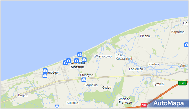 mapa Wieniotowo, Wieniotowo na mapie Targeo