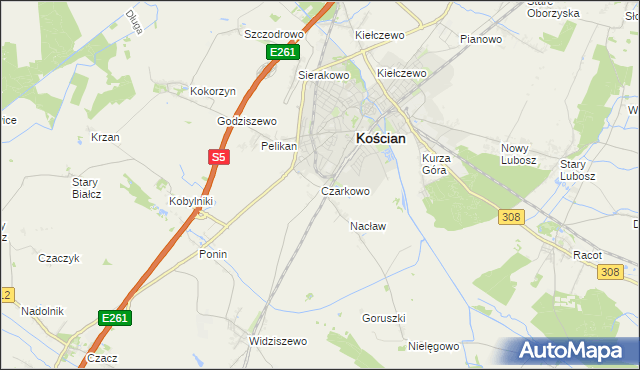 czarkowo zielona góra mapa Zielona Budka   Lody w Czarkowo gmina Kościan :: Lody na mapie Targeo