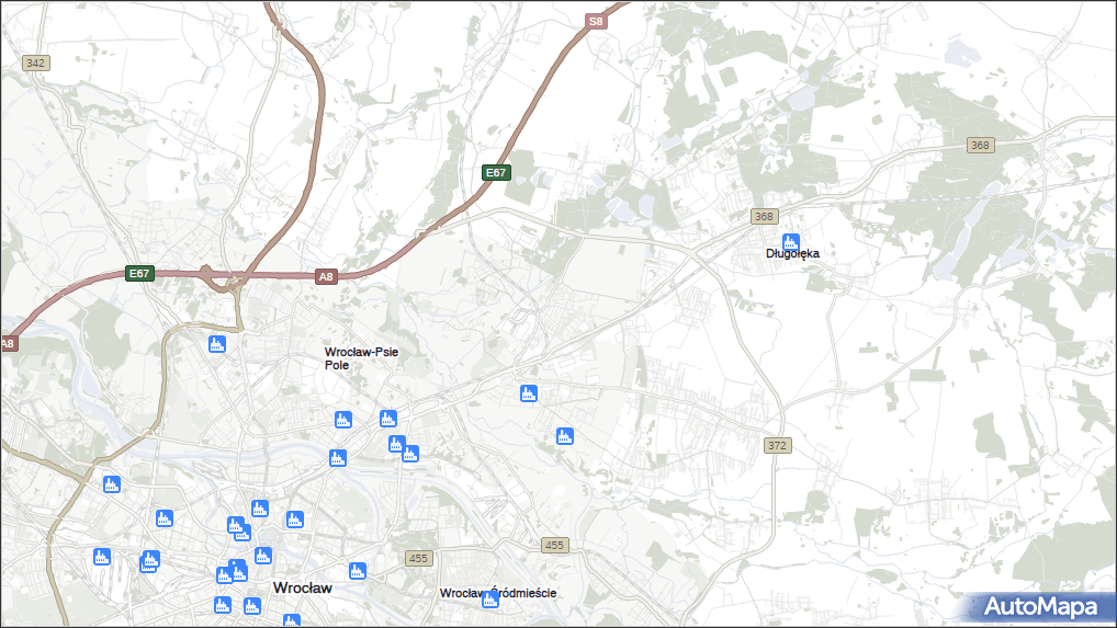 wrocław zakrzów mapa Drukarnia W Zakrzow Gmina Wroclaw Przemysl Na Mapie Targeo wrocław zakrzów mapa