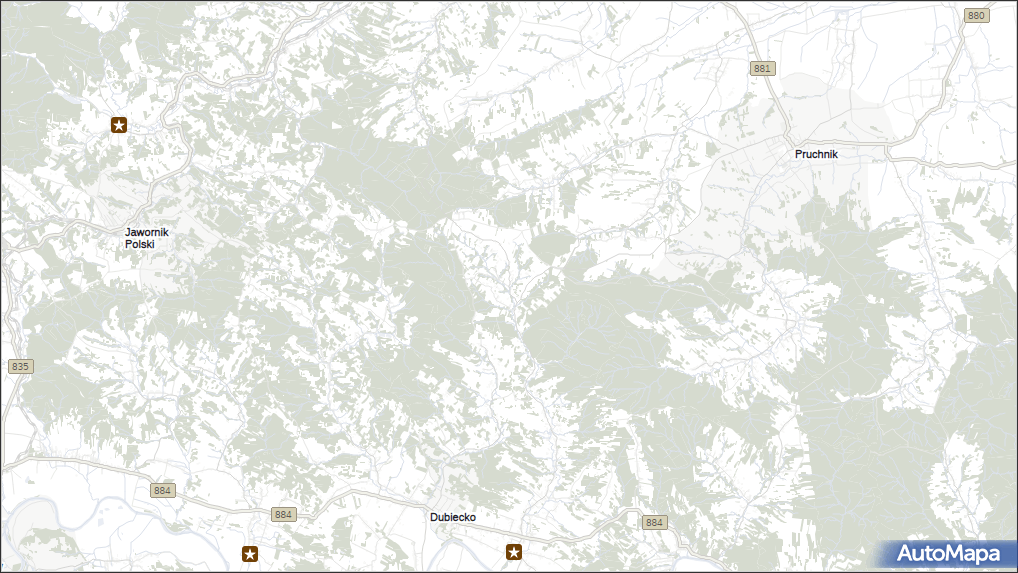 Pałac, Dwór w Hucisko Nienadowskie Atrakcja turystyczna na mapie Targeo